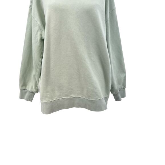 Lululemon‎ Perfectly Oversized Crew Sweatshirt Delicate Mint Green Size 8 - Picture 4 of 11